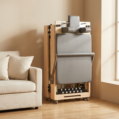 Reformer de pilates plegable de 240 cm: tu estudio en casa