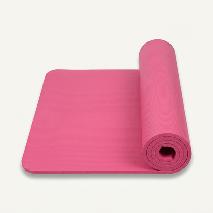 Esterilla de yoga y pilates 180 x 60 cm con bolsa, correa y banda