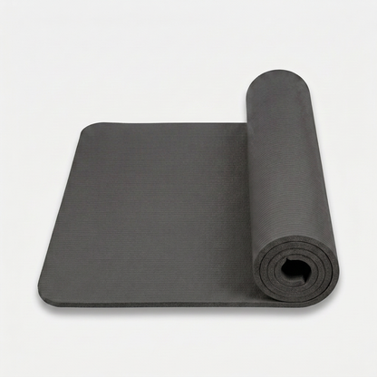 Esterilla de yoga y pilates 180 x 60 cm con bolsa, correa y banda