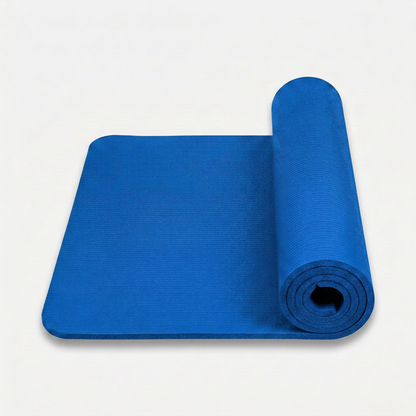 Esterilla de yoga y pilates 180 x 60 cm con bolsa, correa y banda