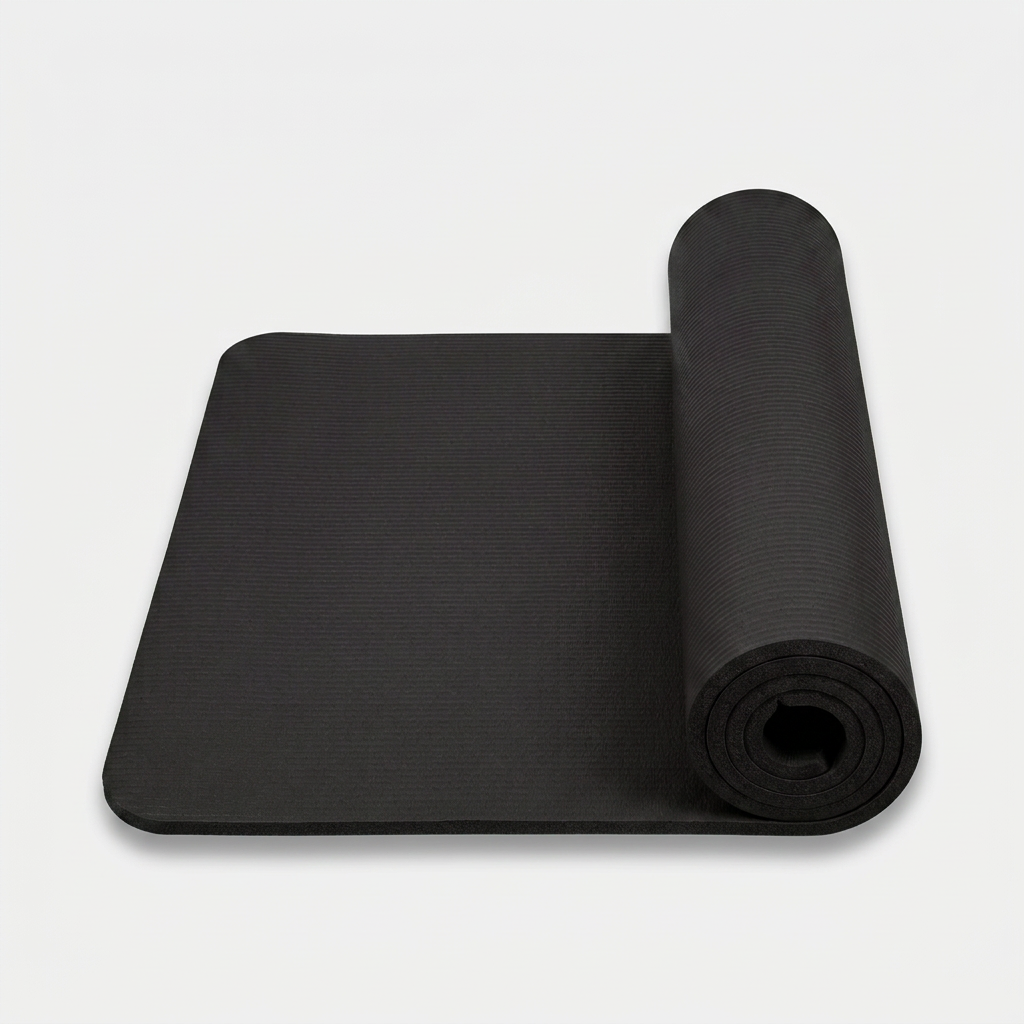 Esterilla de yoga y pilates 180 x 60 cm con bolsa, correa y banda